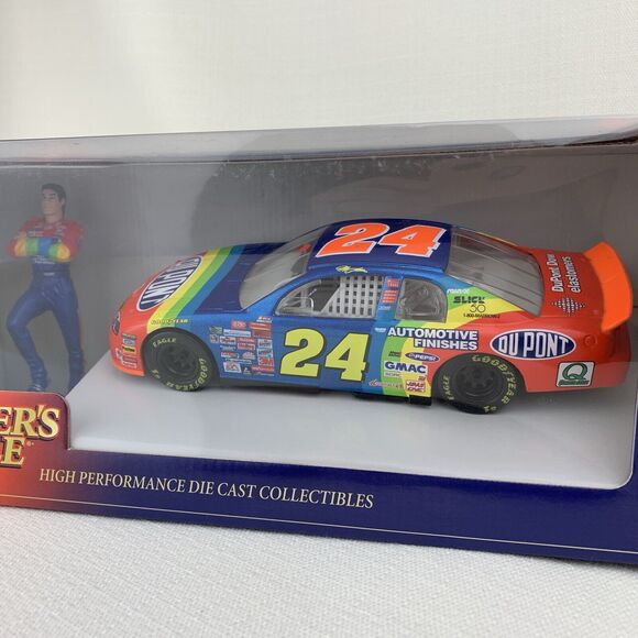 1999 Jeff Gordon #24 1:24 Action Figure Winner’s Circle Die Cast Du Pont Nascar - Picture 5 of 11